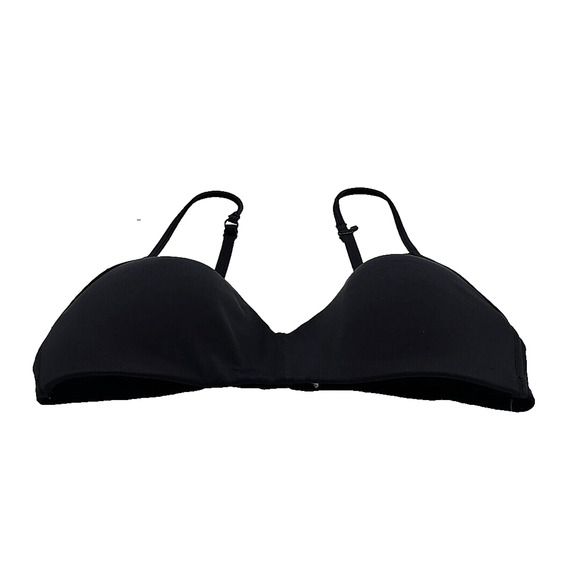 Maidenform Black Molded Softie Cup Adjustable Wire Free T-Shirt Bra Size 36A - Picture 1 of 4